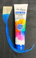 Brilliant Hair Care Premium Range - Semi Permanent Colour - Conditioner - Royal Blue - Image 2