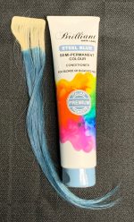Brilliant Hair Care Premium Range - Semi Permanent Colour - Conditioner - Steel Blue - Image 2