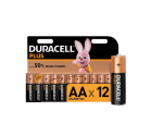 Duracell Plus AA Alkaline Batteries, 12 Pack - 1.5V LR6 MN1500